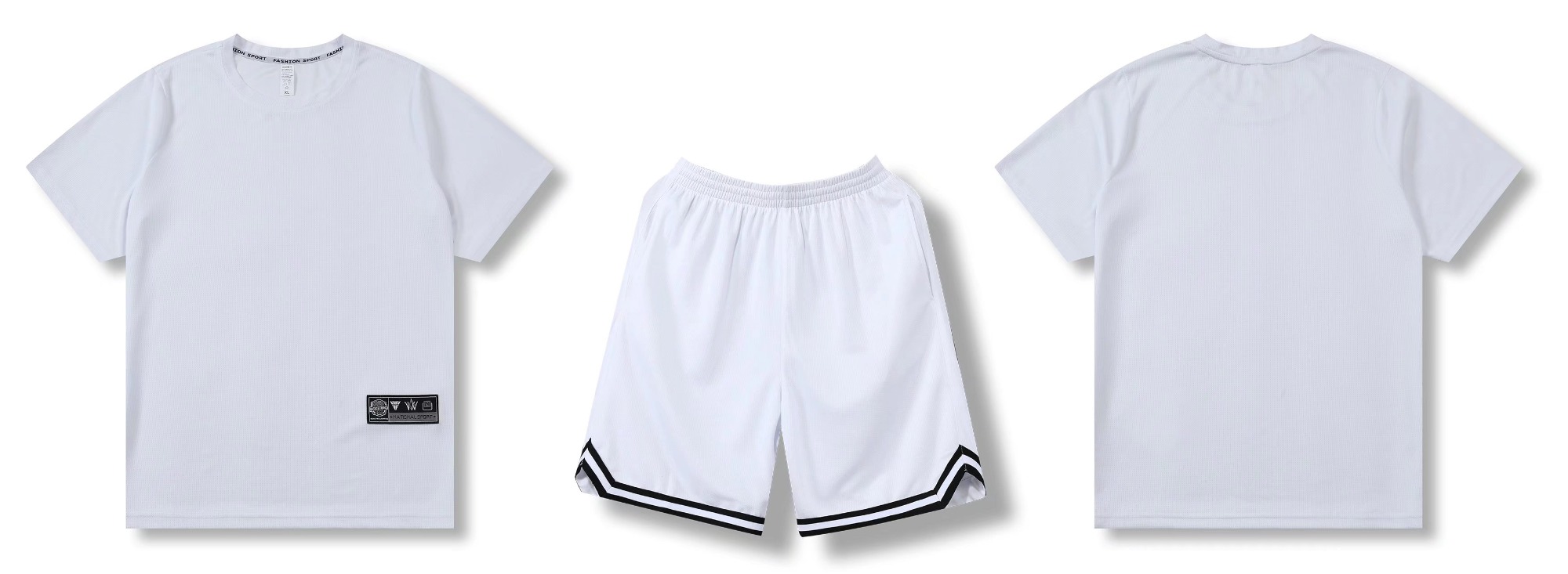 Popular Design Fashion Sportswear Sports White Activewear Casual Uniform-YW