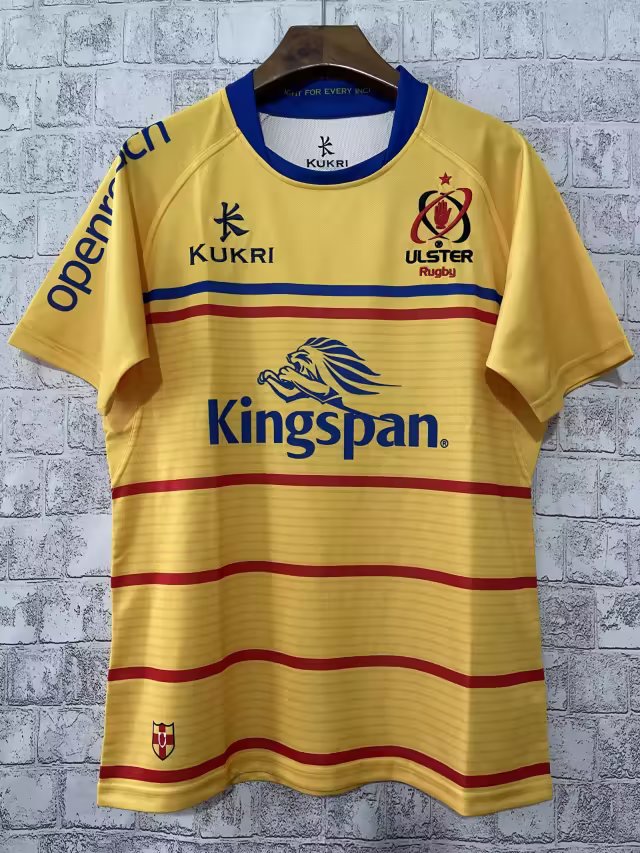 2023 ULSTER Yellow Thailand Rugby Shirts805