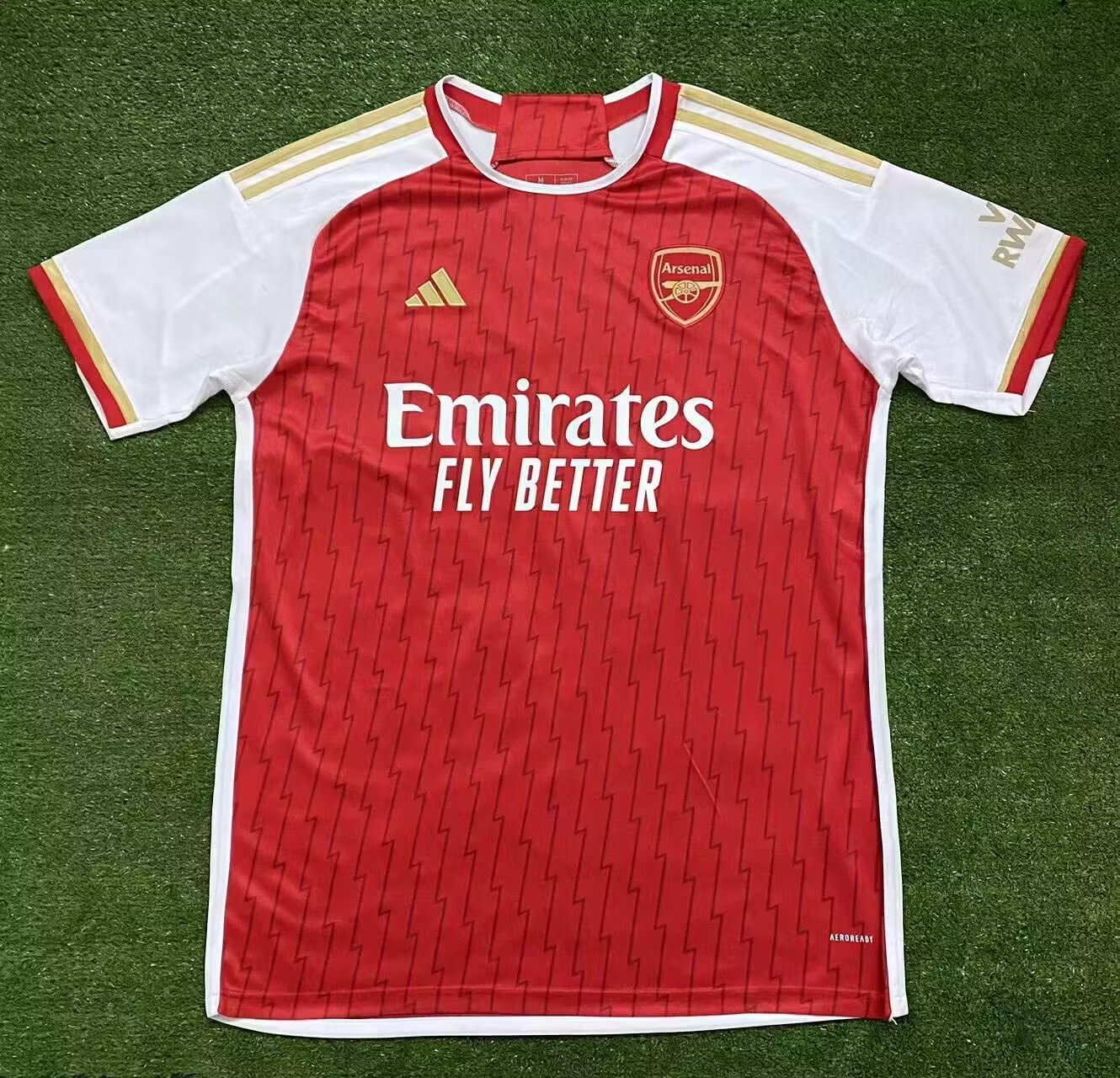 2023/24 Arsenal Home Red Thailand Soccer Jersey AAA