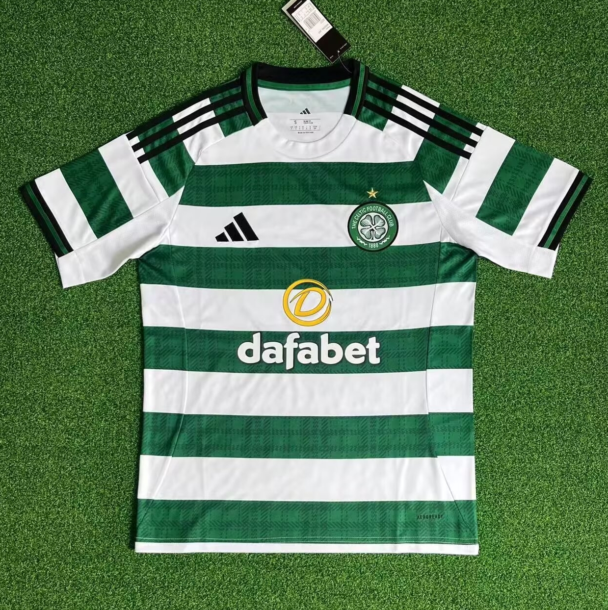 2025/26 Celtic Home White & Green Thailand Soccer Jersey AAA-95
